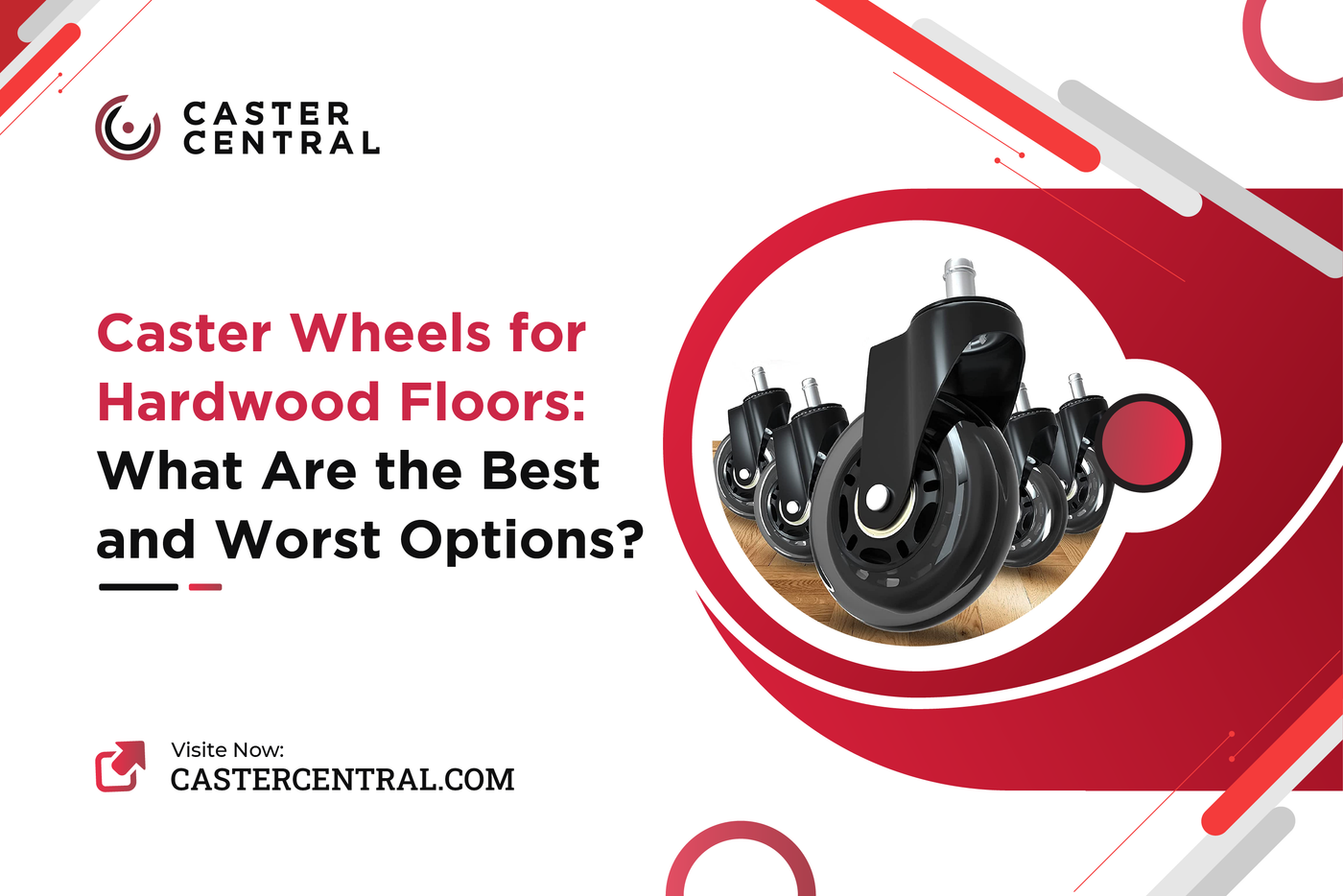 Caster Wheels for Hardwood Floors: What Are the Best and Worst Options?