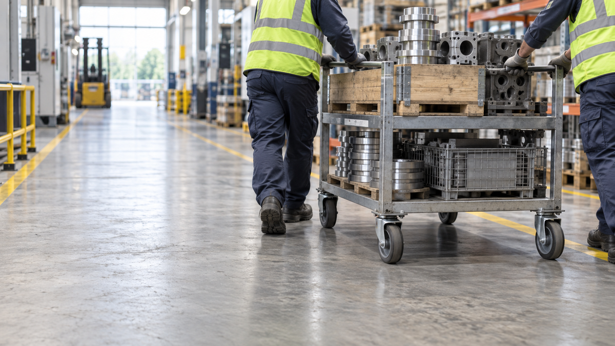How Ergonomic Casters Improve Workplace Safety and Efficiency