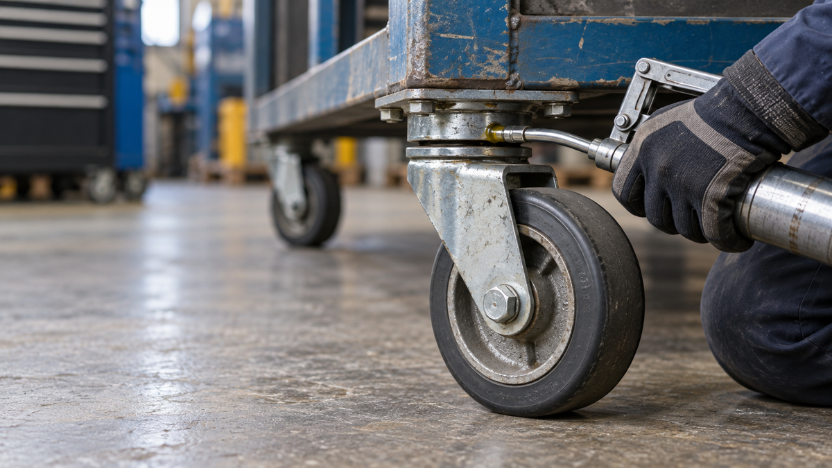 How to Lubricate Caster Wheels
