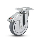 Medcaster 5 inch hospital caster with total lock brake