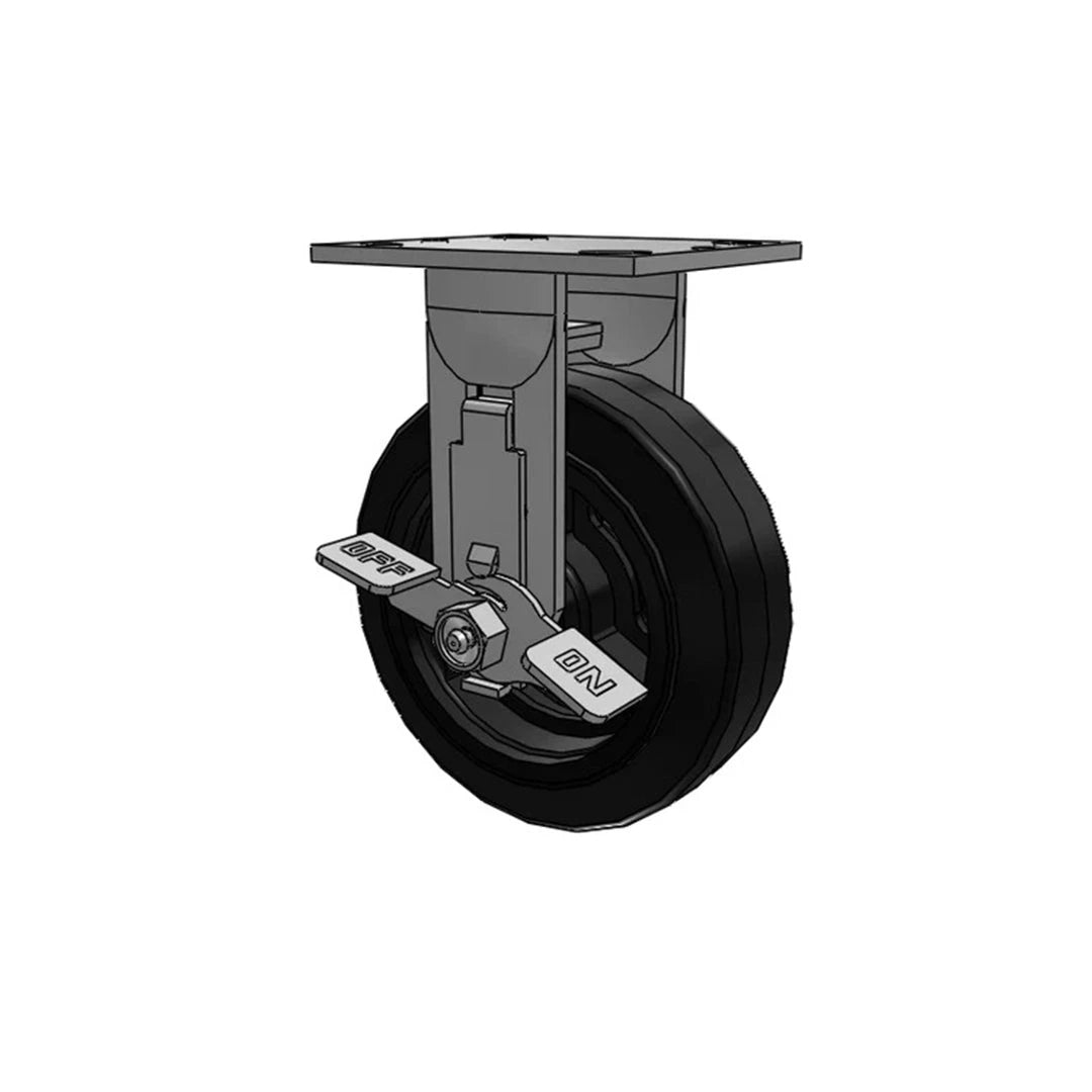 Rubber on Iron Wheels