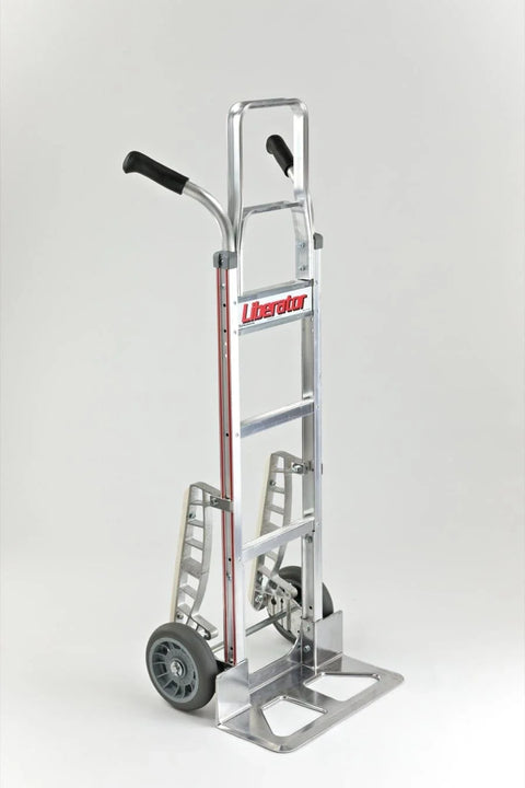 B&P Manufacturing hand truck with balloon cushion wheels