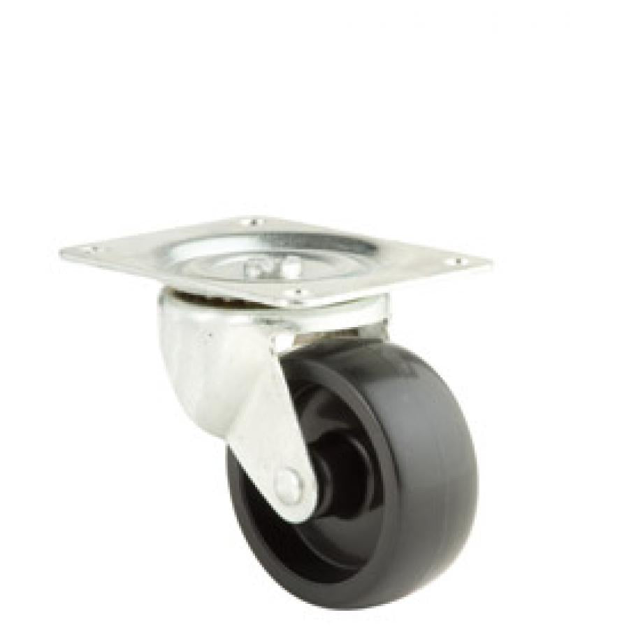 160-2 1/2R - 2.5" Polypropylene Swivel Caster - Faultless