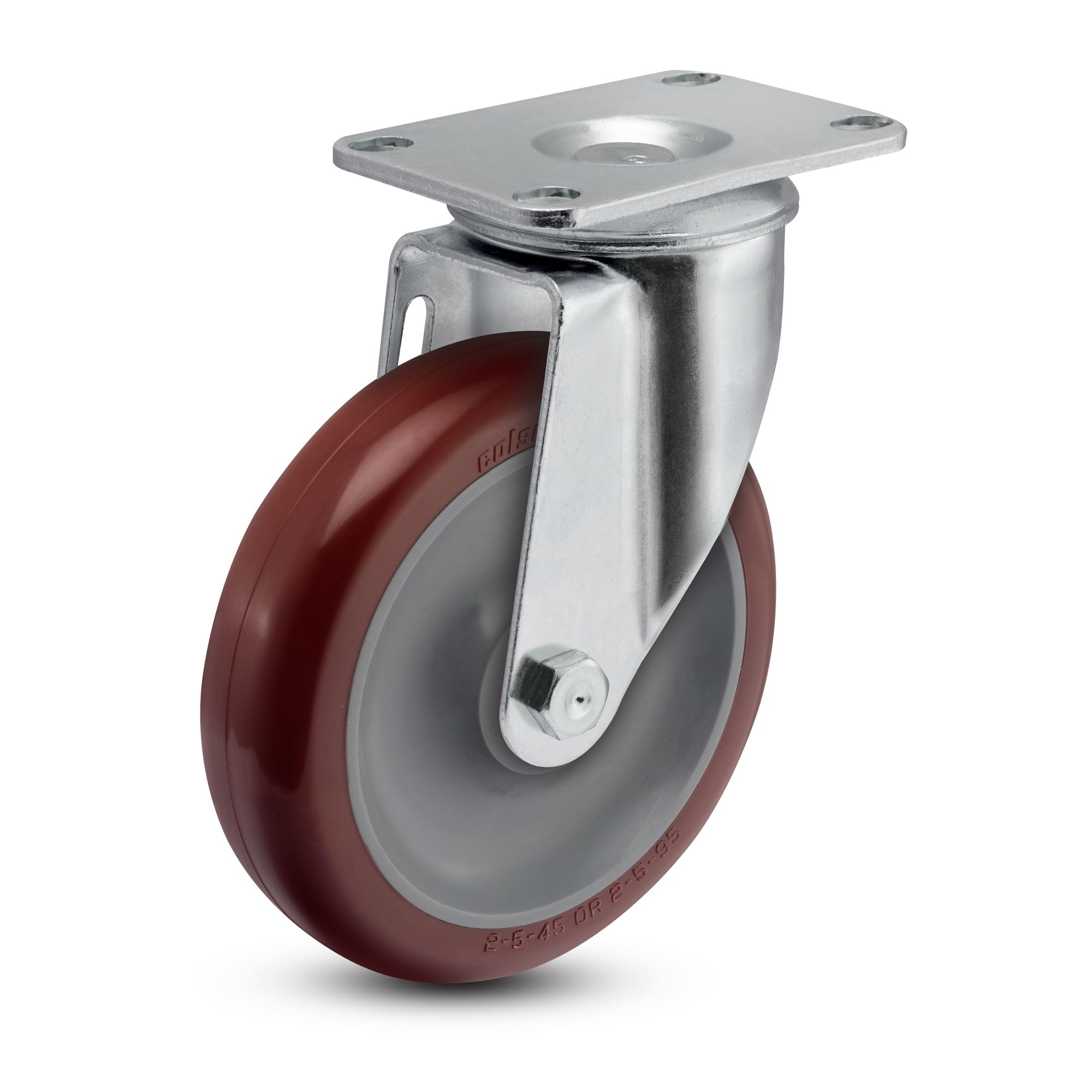 5" Polyurethane 2 Series Swivel Caster - 2.05256.95 - Colson