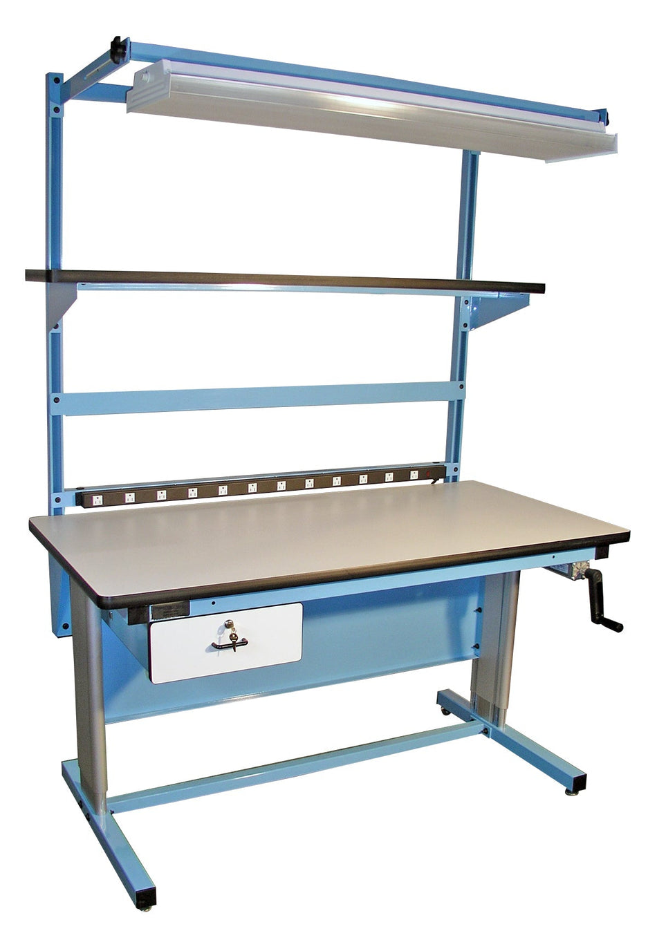 Proline Ergonomic ESD (Electrostatic Dissipative) Laminate Bench - Model S