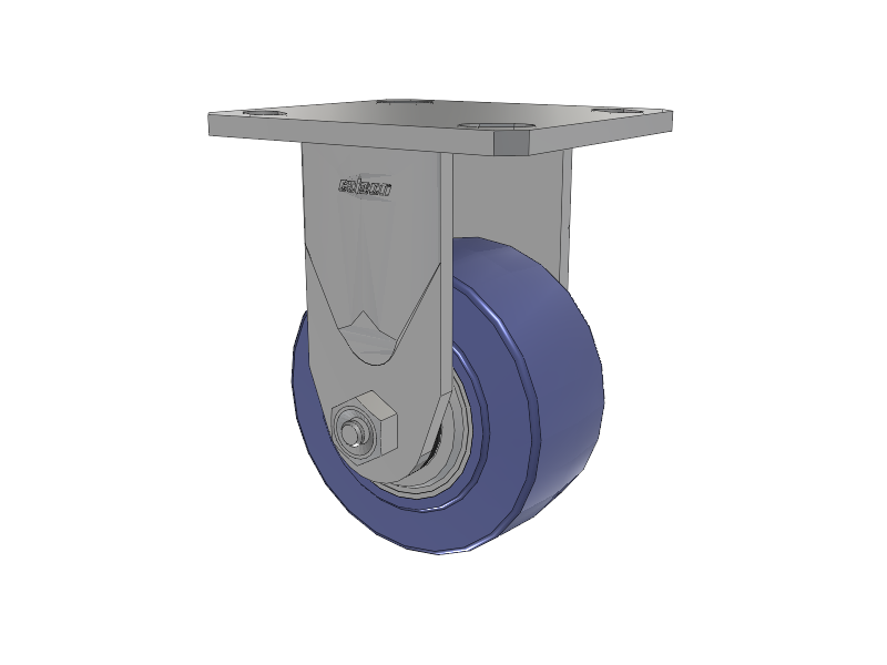 4"x2" Colson Hydrotech Defender Series Rigid Caster - D4.04108.HF9