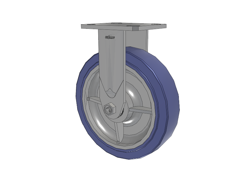 8" Colson Hydrotech Rigid Defender Series Caster D4.08108.HF9