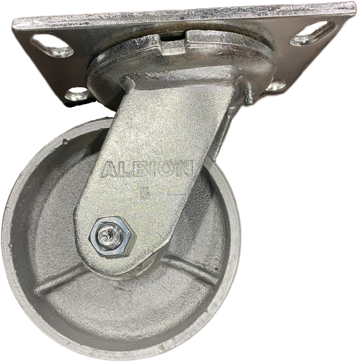 5"x 2" Swivel Caster with Cast Iron Wheel, Albion 62 Series - 62CA05201S