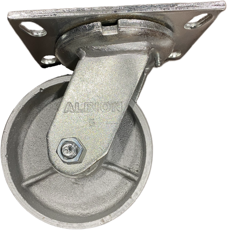 5"x 2" Swivel Caster with Cast Iron Wheel, Albion 62 Series - 62CA05201S
