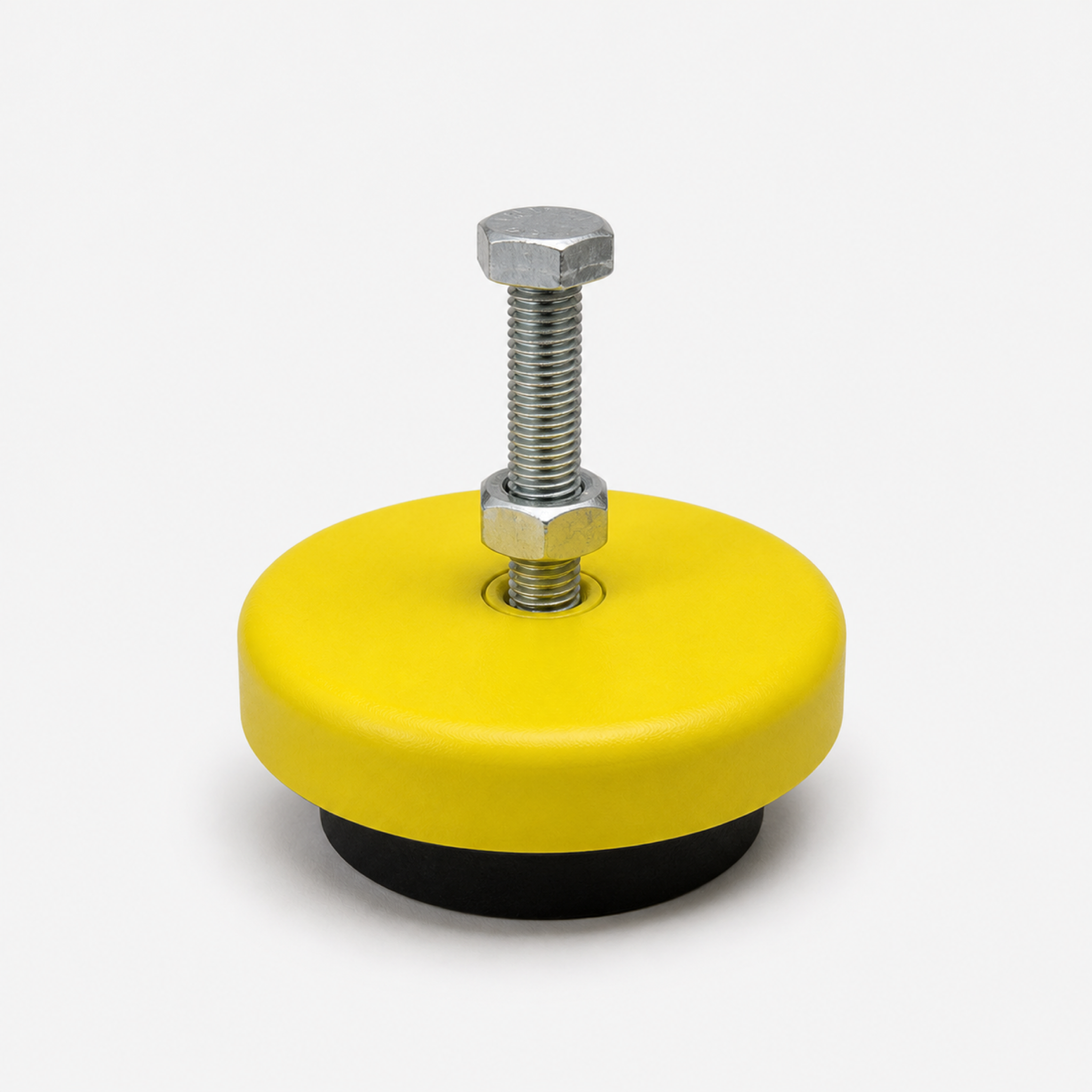 Anti-Vibration 2" Base Leveling Mount with 1/4"-28x1.75" Threaded Stud -MM5028A - hero