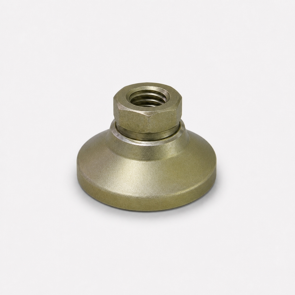 Tapped 1" Base Steel Swivel Leveling Mount for 1/4"-20 Thread - TSW-0 - hero