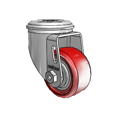 2.5" Polyurethane 2 Series Swivel Caster - 2.02250.95 - Colson