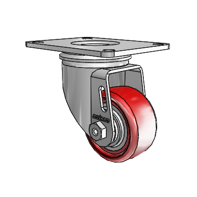 2.5" Polyurethane 2 Series Swivel Caster - 2.02256.91 MTG59 - Colson