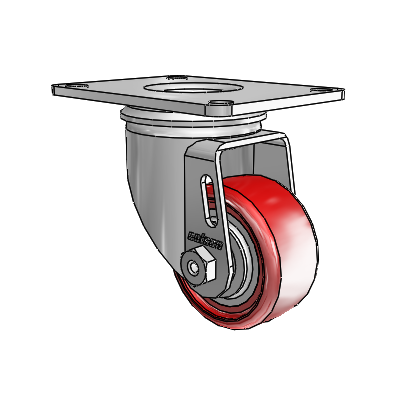 2.5" Polyurethane 2 Series Swivel Caster - 2.02256.95 MTG59 - Colson