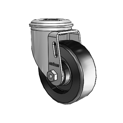 3.5" Polyolefin 2 Series Swivel Caster - 2.03250.53 - Colson