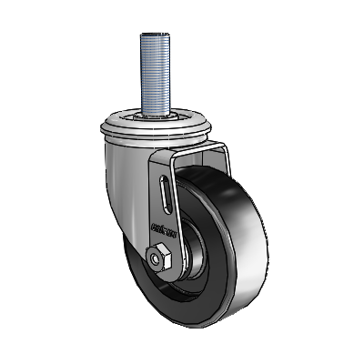 3.5" Polyolefin 2 Series Swivel Caster - 2.03254.53 MTG14 - Colson