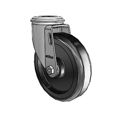 5" Polyolefin 2 Series Swivel Caster - 2.05250.53 - Colson