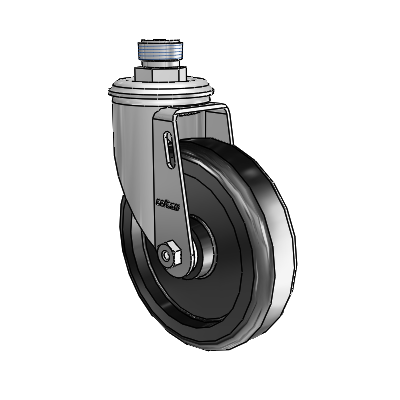 5" Polyolefin 2 Series Swivel Caster - 2.05253.53 - Colson
