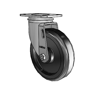 5" Polyolefin 2 Series Swivel Caster - 2.05256.55 - Colson