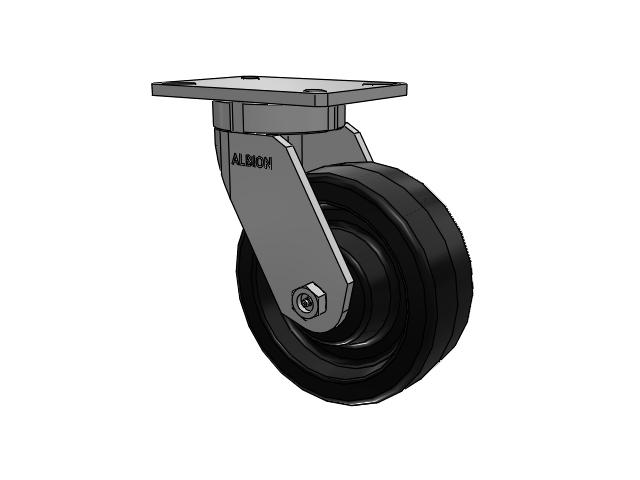 8" x 3" Phenolic (TM) Wheel Swivel  Albion Empire 470 Series Caster  - 470TM08501S - Albion