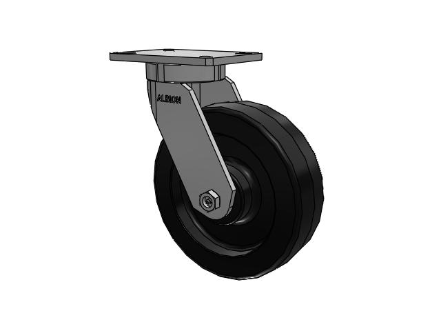 10" x 3" Phenolic (TM) Wheel Swivel Albion Empire 470 Series Caster  - 470TM10501S - Albion