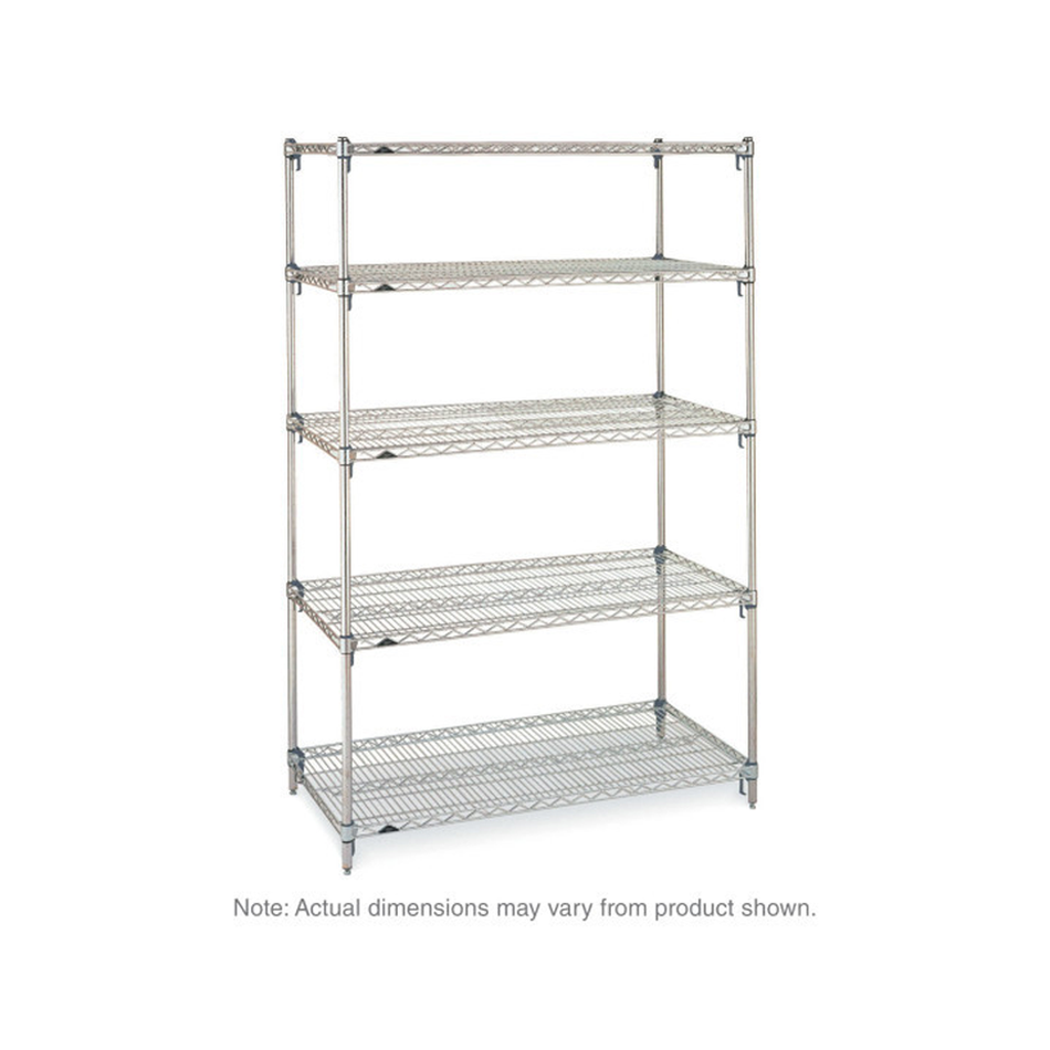 Metro Super Adjustable Super Erecta Stationary Starter Units – 74” High - Intermetro
