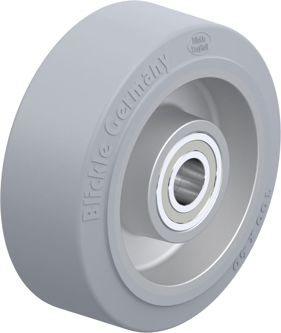 100mm x 40mm Blickle Rubber Caster Wheel - ALEV 100/15K-SG - Blickle