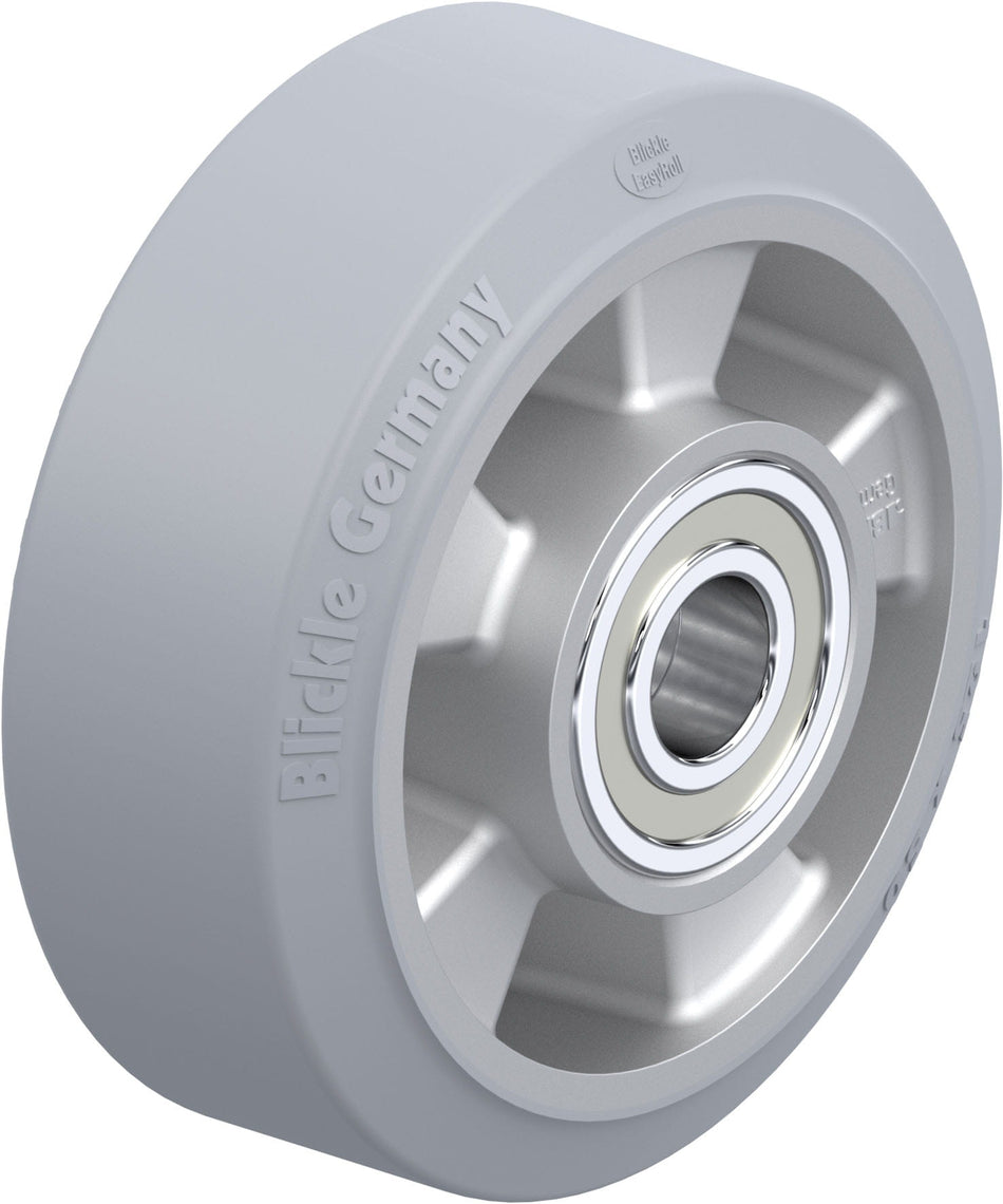 125mm x 50mm Blickle Rubber Caster Wheel - ALEV 127/20K-SG - Blickle