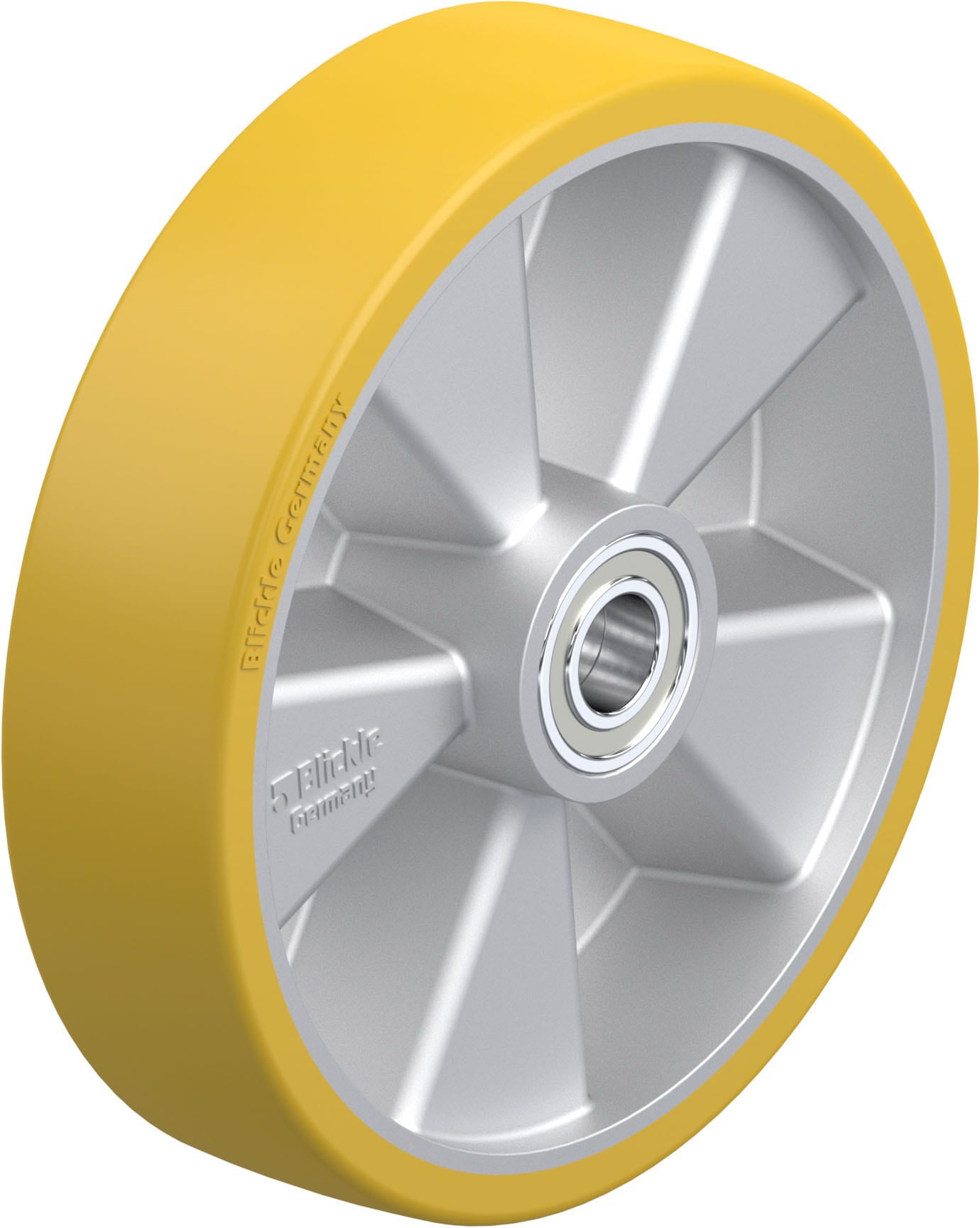 250mm x 60mm Blickle Polyurethane Caster Wheel ALTH 250/25K Caster