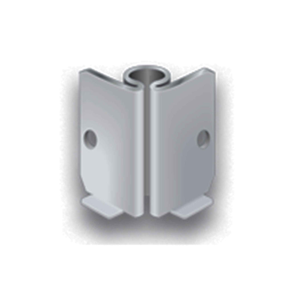 Inside-Angle Weld or Bolt-On 7/16" Grip Ring Caster Socket (Unplated) - 003313-20