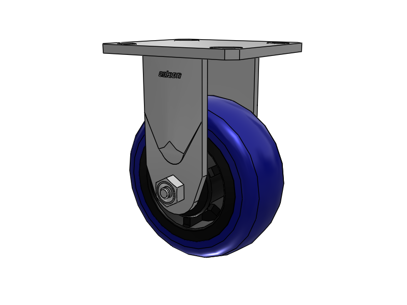 5"X2" Stainless Steel Top Plate Caster with Polyurethane Wheel - D4.05108.929 EG SS WB29 - Colson