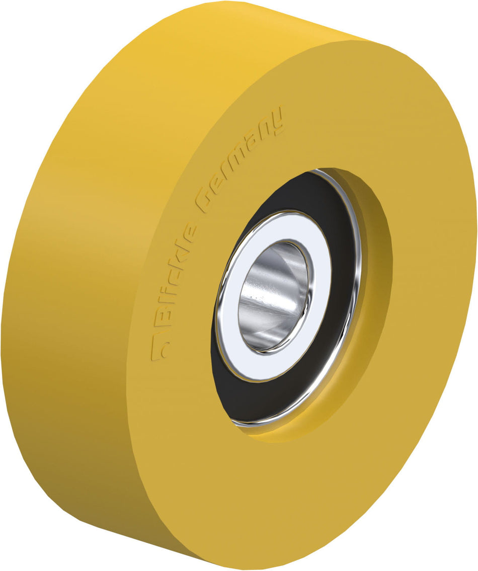 50mm x 15mm Blickle Polyurethane Caster - FTH 50x15/10-9K - Blickle