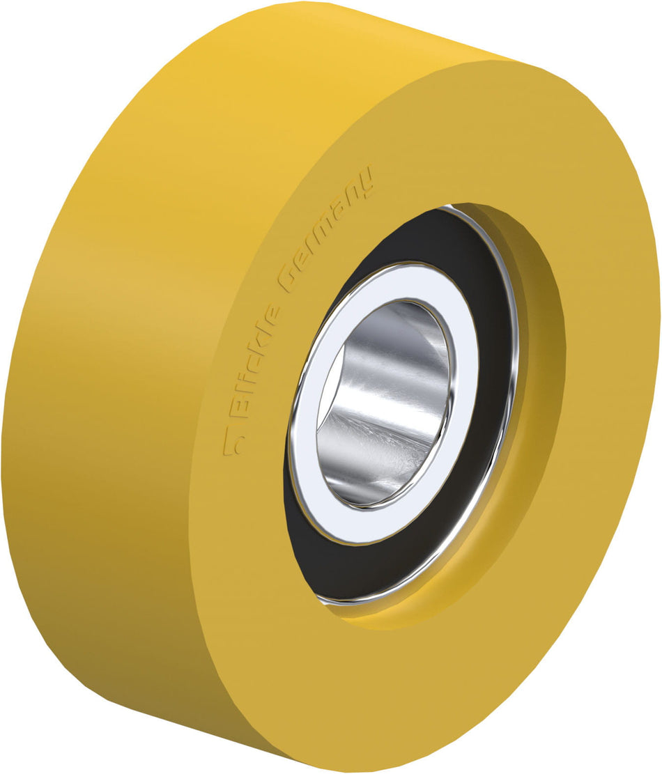 60mm x 20mm Blickle Polyurethane Caster - FTH 60x20/17-12K - Blickle