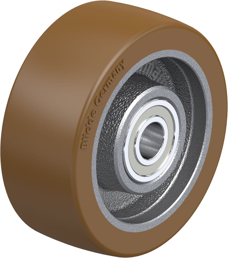 100mm x 50mm Blickle Polyurethane Caster - GB 101/20K - Blickle