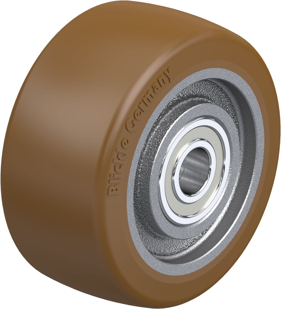 125mm x 60mm Blickle Polyurethane Caster - GB 128/20K