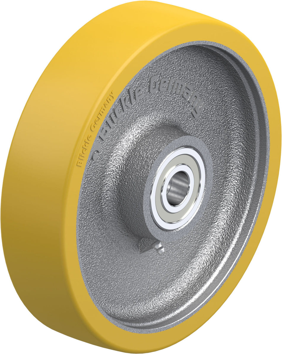 250mm x 60mm Blickle Polyurethane Caster - GTH 250/25K - Blickle