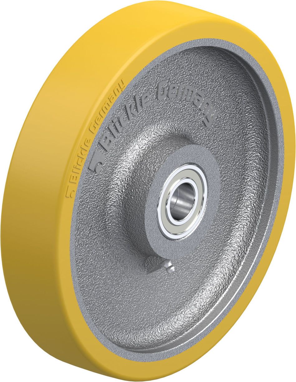 250mm x 50mm Blickle Polyurethane Caster - GTH 251/25K - Blickle