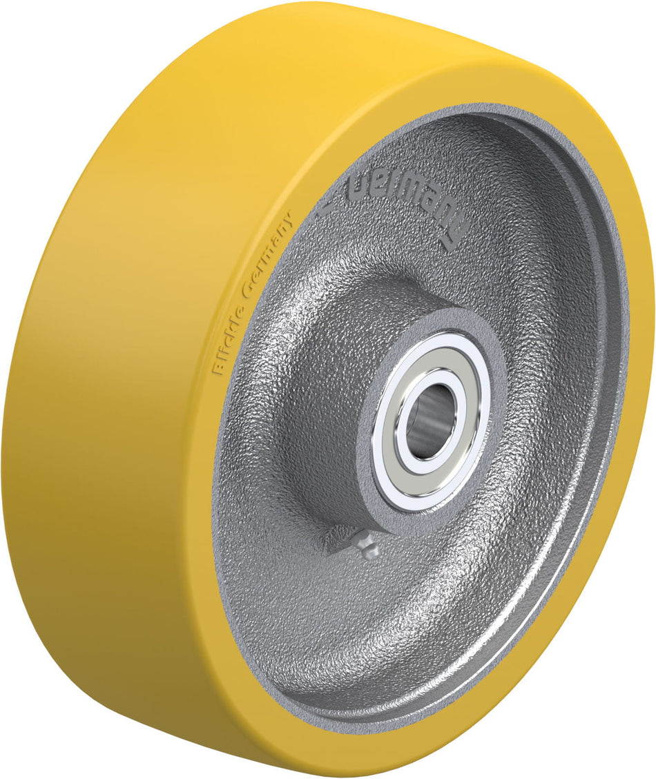 250mm x 80mm Blickle Polyurethane Caster - GTH 252/25K - Blickle
