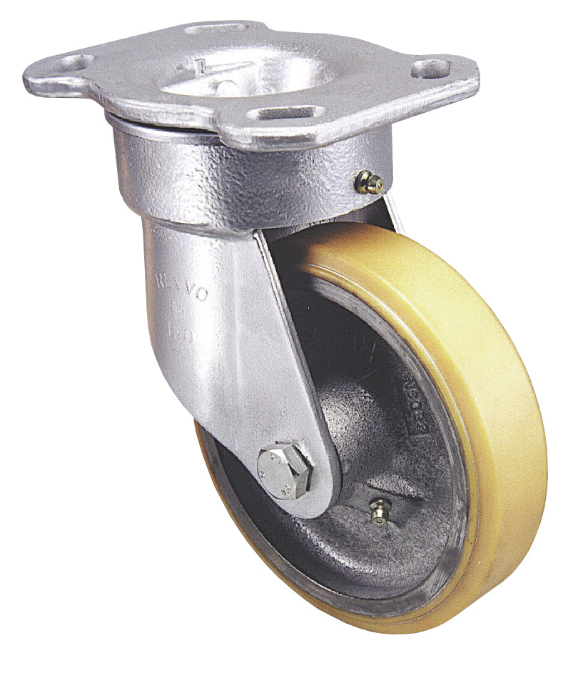 5" Polyurethane Swivel Caster - TSH 125 PT1H - Revvo