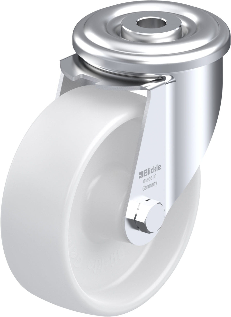 100mm x 37mm Blickle Synthetic Caster without lock - LER-PO 100G - Blickle