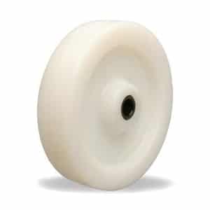 8" x 2" White Nylon Wheel w/ Roller Bearing - 41G4E82-24 - Colson