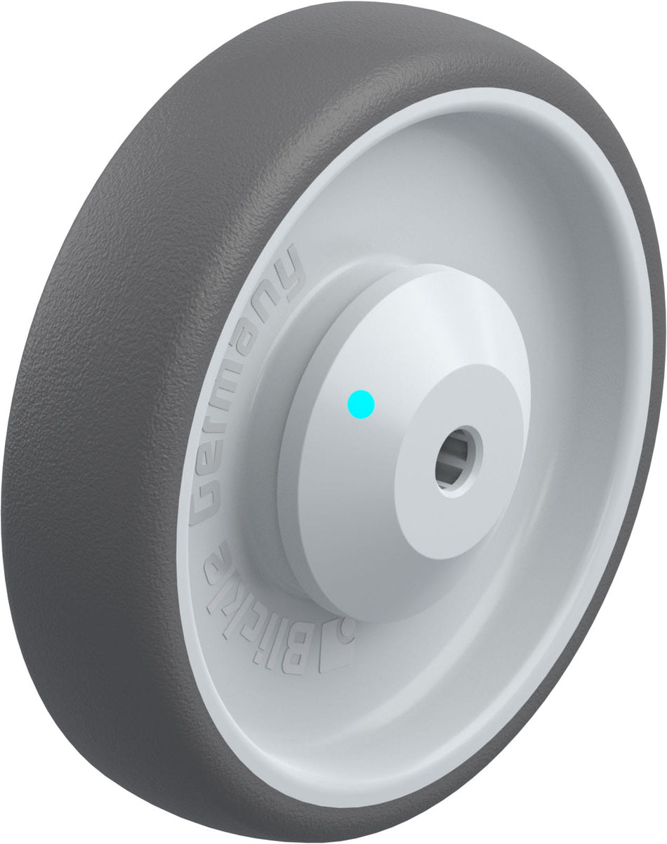 160mm x 40mm Blickle Polyurethane Caster - PATH 160/12KAD - Blickle