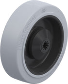 125mm x 37mm Blickle Rubber Caster - POEV 125/8KA-SG - Blickle