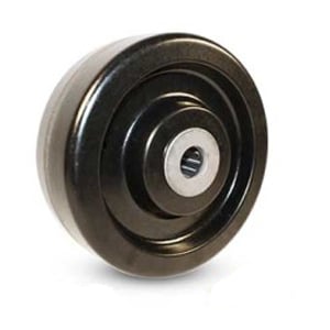 8" x 2-1/2" Phenolic Wheel w/ Roller Bearing - 7.00008.369