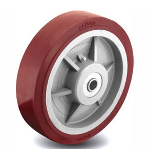 10" x 2-1/2" Polyurethane HI-TECH Wheel w/ Roller Bearing - 7.00010.959 - Colson