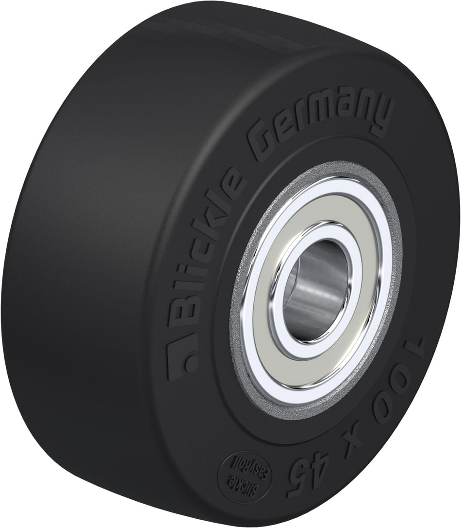 100mm x 45mm Blickle Rubber Caster - SE 100/20K - Blickle