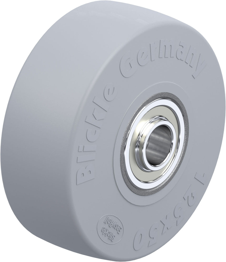 125mm x 50mm Blickle Rubber Caster - SE 125/20K-SG - Blickle