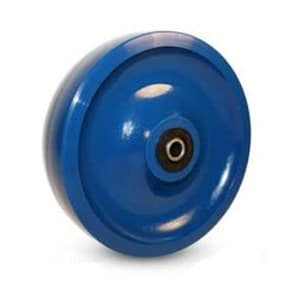 8" x 2" Solid Polyurethane Wheel w/ Roller Bearing - 41UE82-24 - Colson