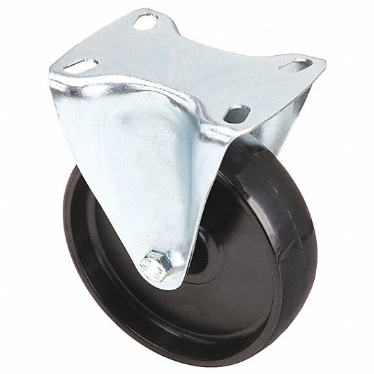 4" Nylon Rigid Caster - Revvo