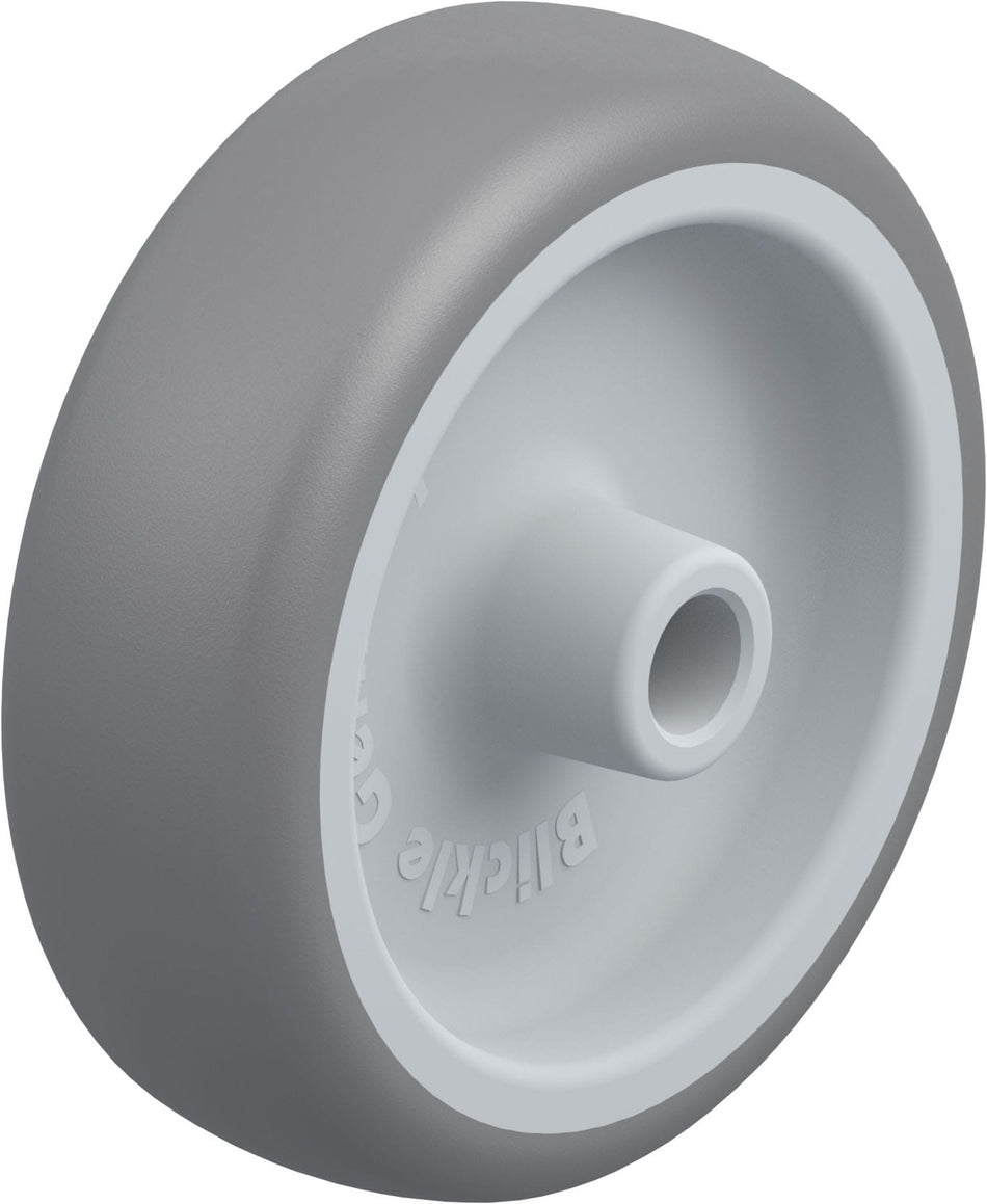 100mm x 32mm Blickle Rubber Caster - TPA 102/12G - Blickle